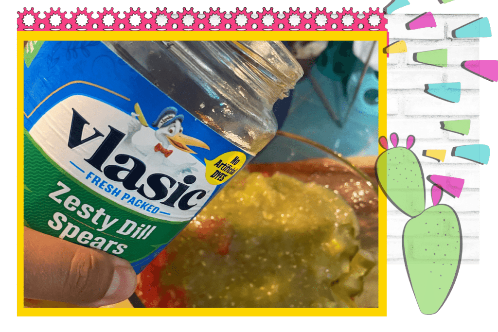 Pickle Salsa - Vlasic Zesty Dill Pickle