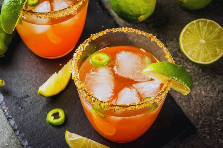 traditional mexican cocktail michelada